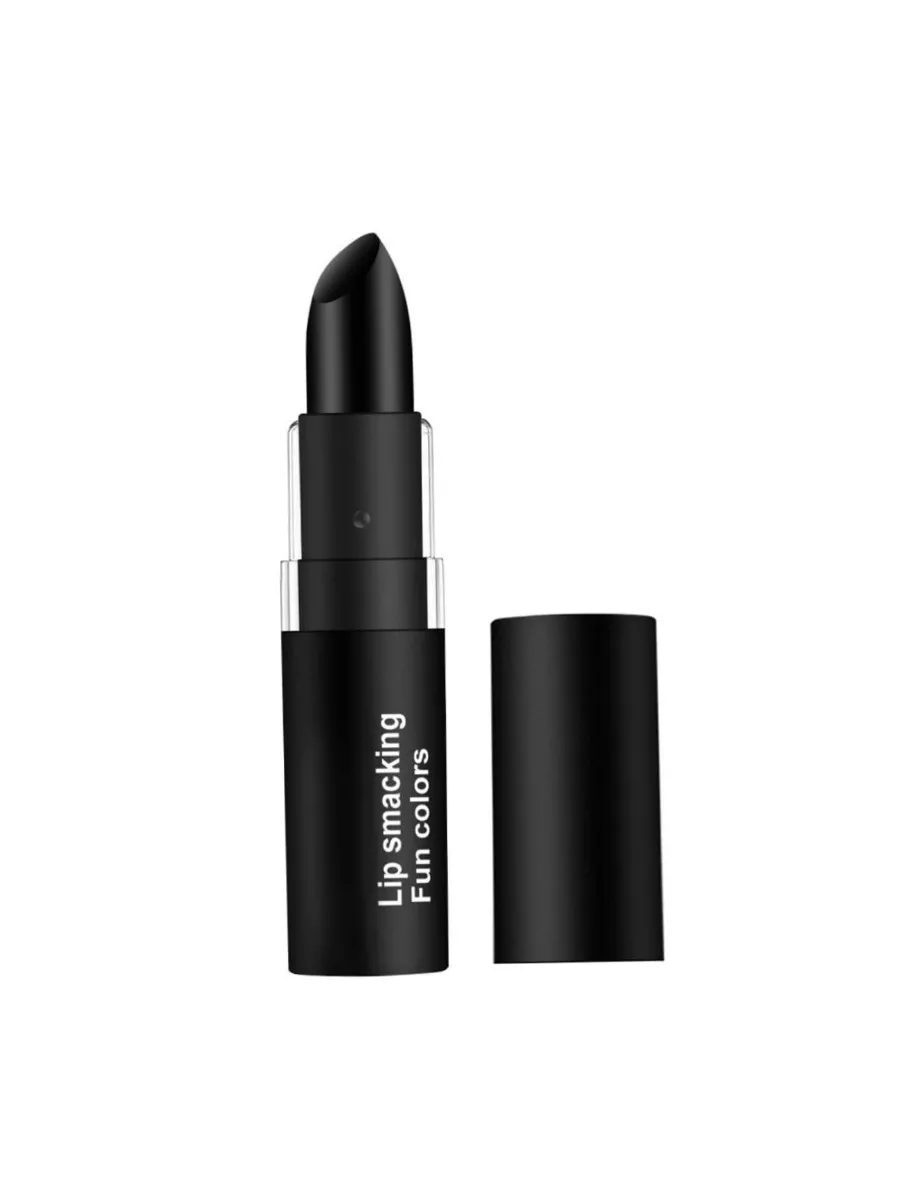 1-Pack Black Matte Long Lasting Waterproof Lipstick