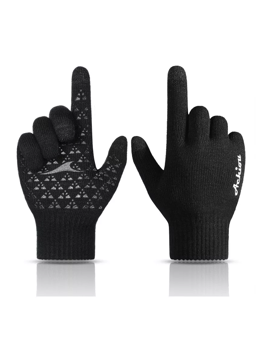 Achiou Winter Knit Gloves