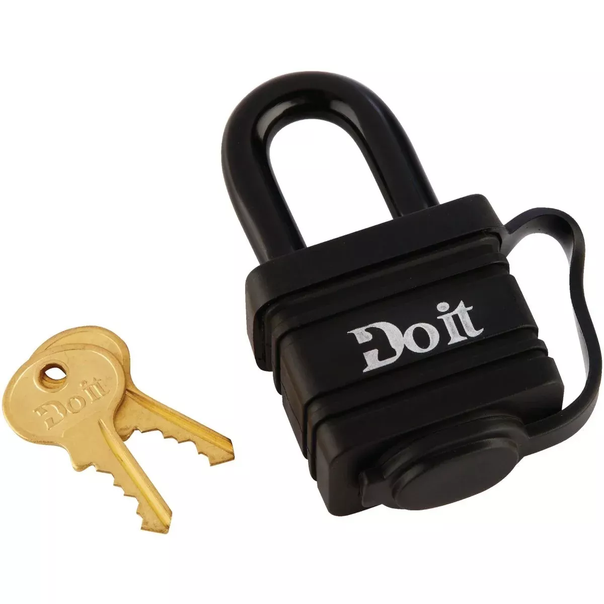 All-Source 1804DDIB 1-9/16 In. Covered Laminated Keyed Padlock
