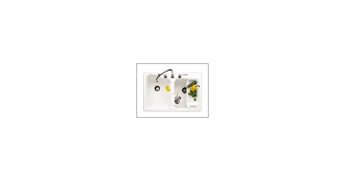 American Standard 8106.100.021 Bone Kitchen Sink Web Cover