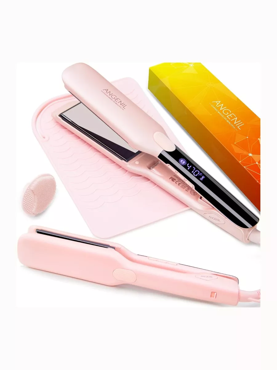 ANGENIL Pro Ion Titanium Flat Iron