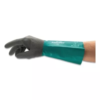 Ansell 115022 AlphaTec Nitrile Gloves Power Size 9 Replacement MPN