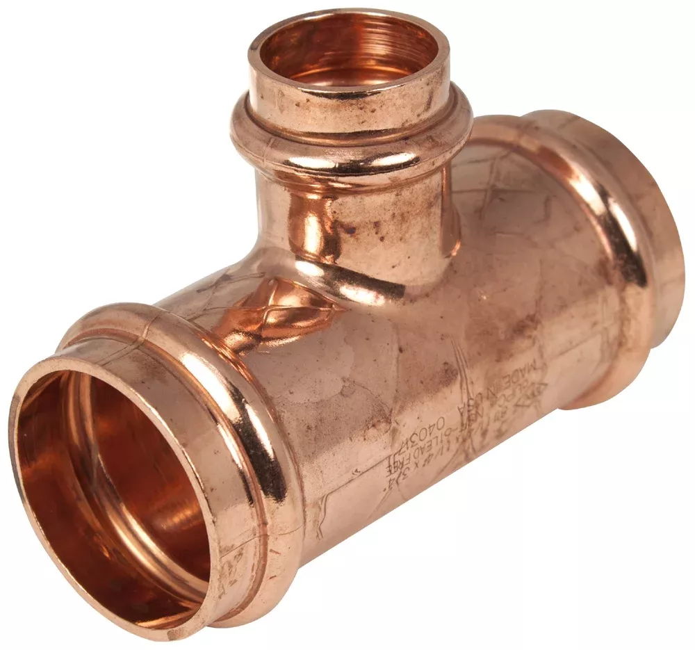 Apollo 10077751 Apollopress Fitting Power 1-1/2 Tee Reducer