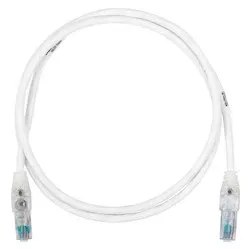 Belden C6T1106015 Copper Patchcord, Cat 6E, Commercial, CBL ASSY MOD 24-4PR SOLID, CAT6+ IP5 BONDED T568A/B CMR, 15FT BLUE TRACEABLE
