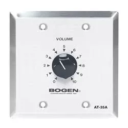 Bogen AT35A Attenuator 35W Hard Wire Dimmer