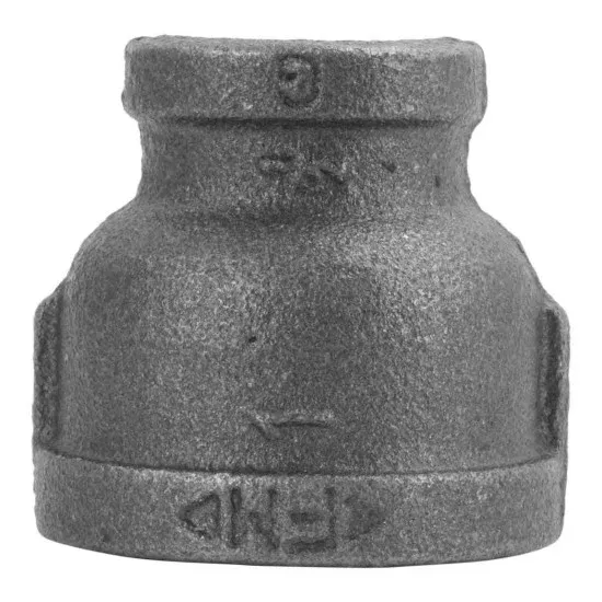 Coda Resources BP-C34X12 Black Pipe Coupling