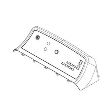 GE WE22X28938 IMD And Backsplash Assembly