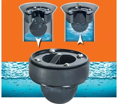 GENERAL WIRE SPRING 2F 2 in. Flood Guard for Floor Drain