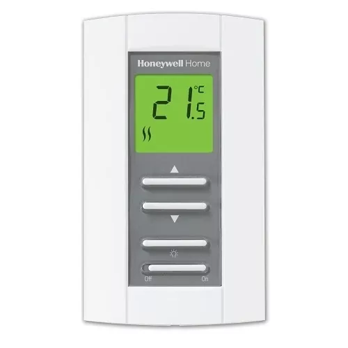 Honeywell Home TL7235A1003/U LineVoltPRO Digital Non-Programmable Double Pole Line Voltage Thermostat