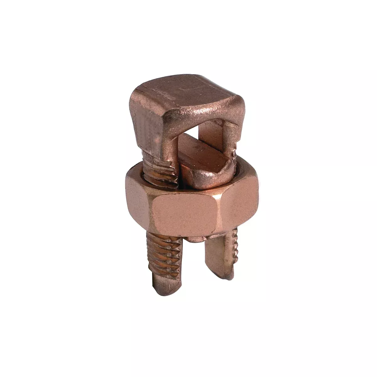 Hubbell KS22 BUR CU SPLIT BOLT 6STR-2SOL CU