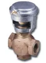 Johnson Controls VG7251NT+3008D Brass Trim Globe Valve Pneumatic Actuator
