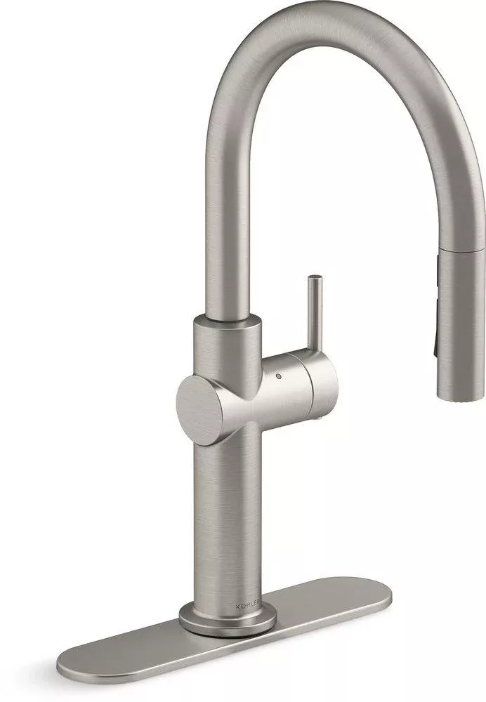 Kohler 22974-VS Crue Single Handle Pull Down Touchless Kitchen Faucet