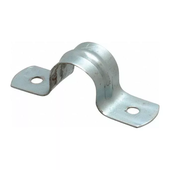 LC Metals 125GR2PS 1-1/4 in. Galvanized 2-Hole Strap