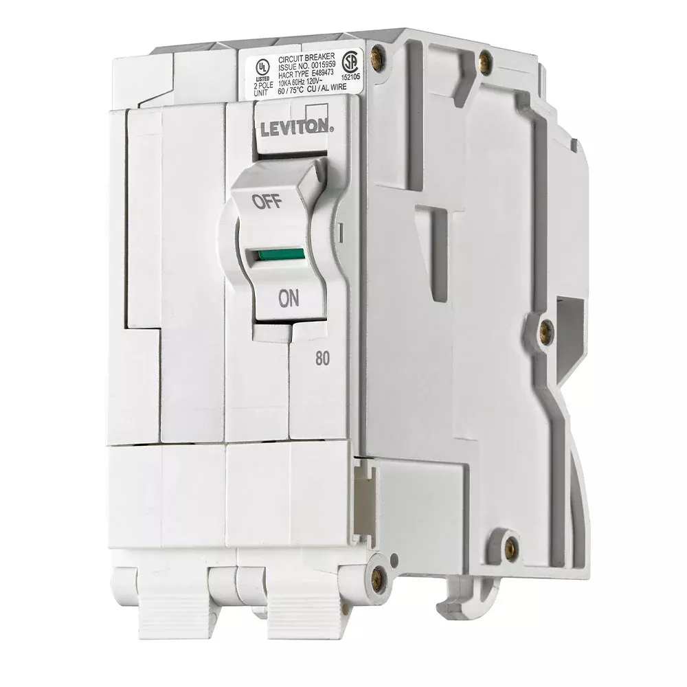 Leviton LB280 LEV LB280 BRKR BASIC 2P 80A 10KA