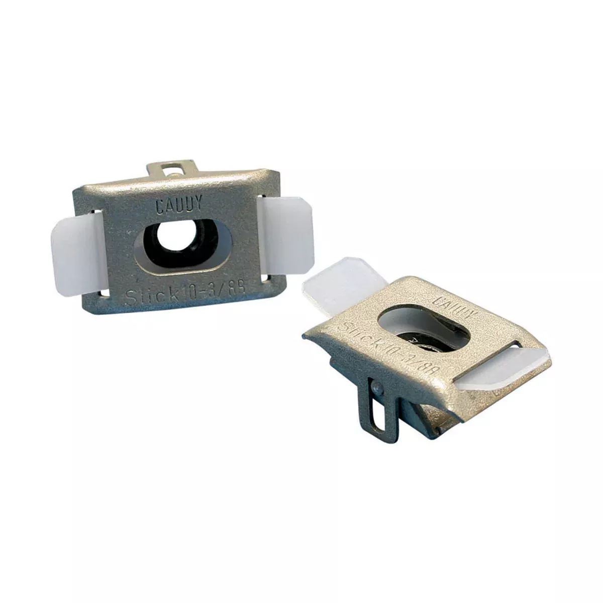 nVent CADDY SLICK500 Slick Nut, Polyamide, Spring Steel, 1/2 Hole, Threaded