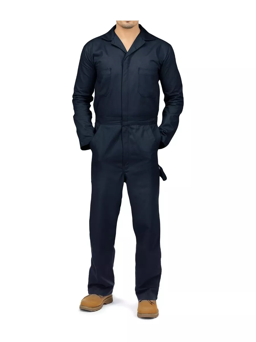 NY Threads Men's Twill Long Sleeve Coverall
