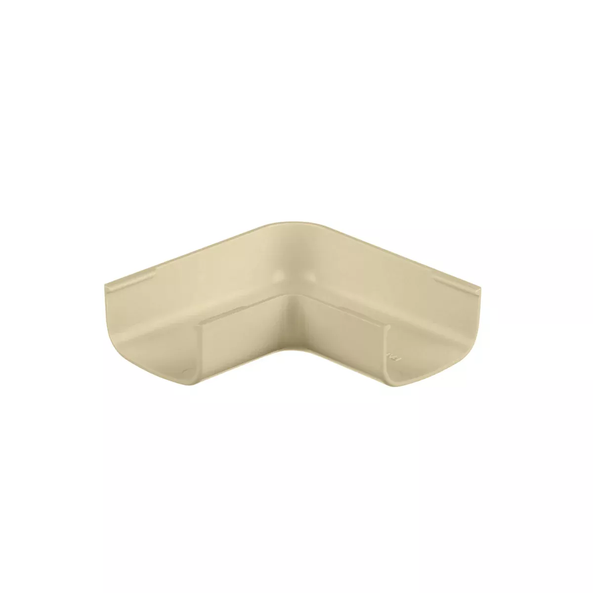 Panduit RAF5EI-E Surface Raceway, Low Volt, Right Angle Fitting, Electric Ivory
