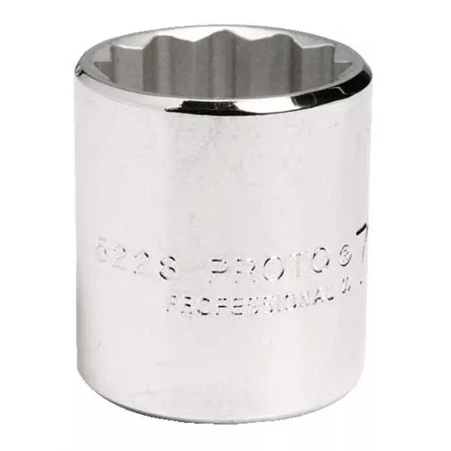 Proto J5218 TorquePlus Standard Length Socket 3/8 in Drive 9/16 in