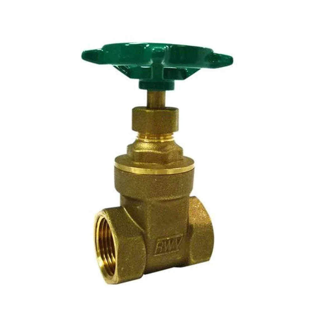 Red-White Valve 267AB 1 in. Brass Threaded Gate Valve