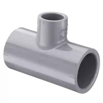 SPEARS 801-338C Reducing Tee 3 x 3 x 2 in Socket SCH 80/XH