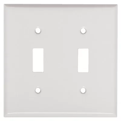 True Value 86072 WHT 2G TOG WALL PLATE