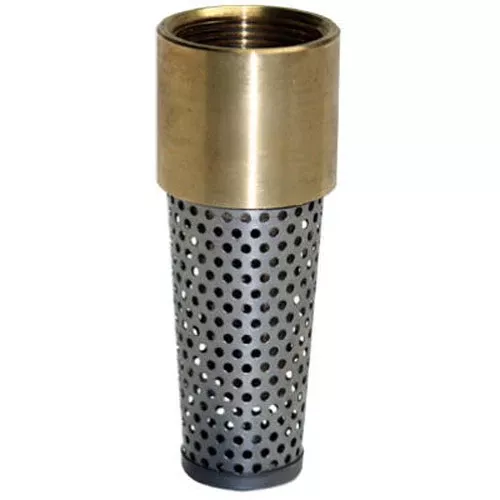 True Value TFV-150NL Water Source 1-1/2 Brass Foot Valve