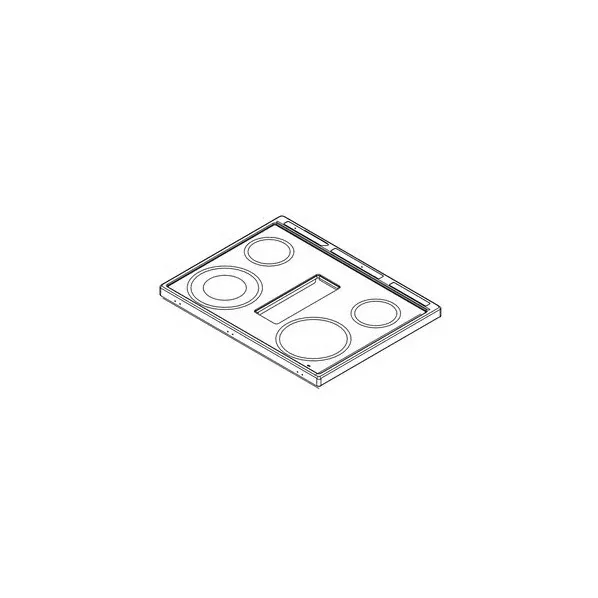 Whirlpool W10818722 Cooktop
