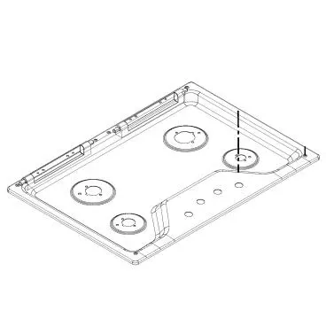 Whirlpool W11204008 Cooktop