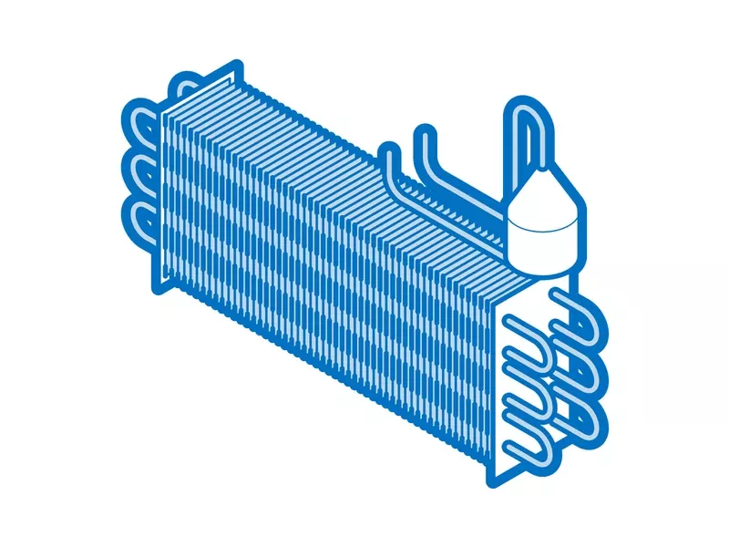 Whirlpool WP1188443 Evaporator