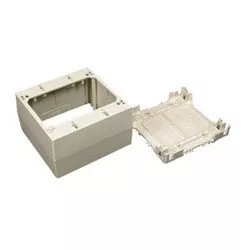 Wiremold 2344-WH Nonmetallic Extra Deep Device Box 2-3/4D White